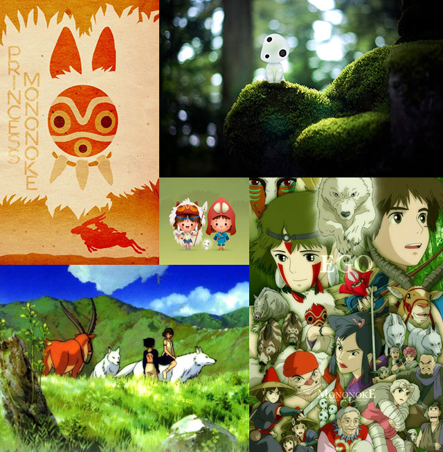  Princess Mononoke Art Mix 2 